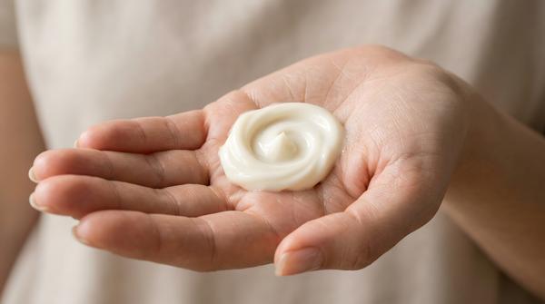 Lotion texture macro